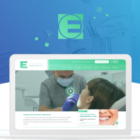 Сайт для стоматологической клиники E-stom